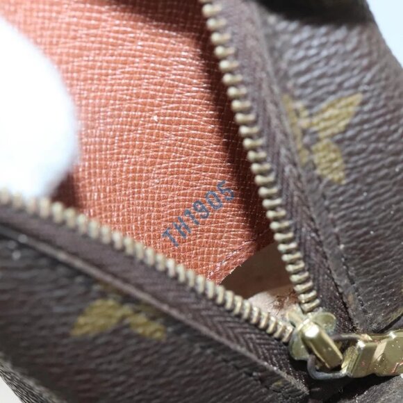 LOUIS VUITTON Monogram Trousse Demi Ronde Cosmetic Pouch - Picture 13 of 15